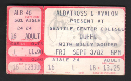 Queen con billy squire raro - queen,