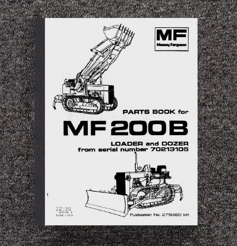 Manuale ricambi massey - manuale,