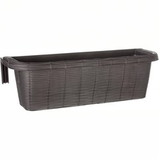 BAMA FIORIERA RONDINE PAGLIA DA BALCONE, ANTRACITE, 60X20X18.5 CM