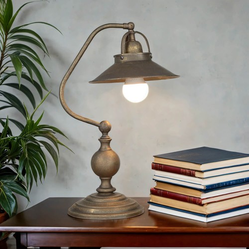 Lampada tavolo ottone - da,
