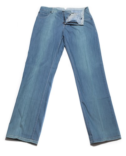 Pantalone cesare attolini blu - cesare,