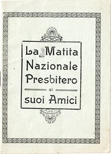 Mini diario scolastico 1925
