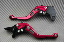 CNC Leve corte Freno Frizione ROSSO Red HONDA CROSSRUNNER 800	2012-2015