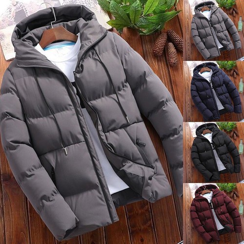 Parka uomo con - con, nero