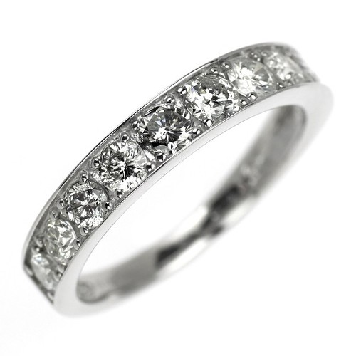 Anello con diamanti pt950 - con,