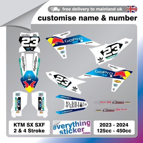 Kit grafica ktm sxf - mx, exc