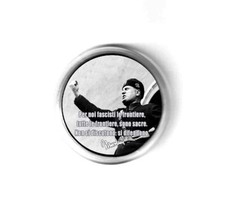 fascismo benito mussolini pin