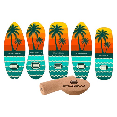 Brunelli balance board set - board,