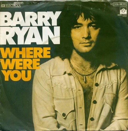 Barry ryan where were - barry,
