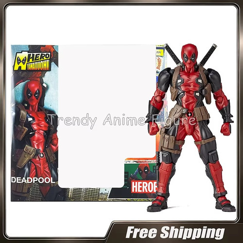 Revoltech deadpool action - revoltech,