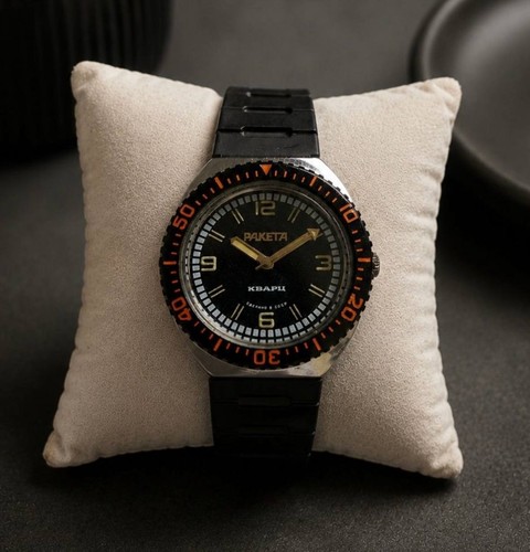 Orologio vintage raketa quarzo - vintage,