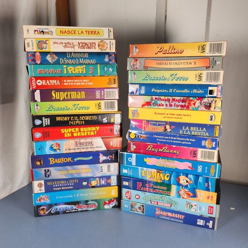 Lotto vhs cartoni - lotto, animati