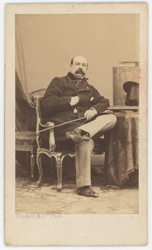 Cdv disdéri circa 1865 - disdéri,