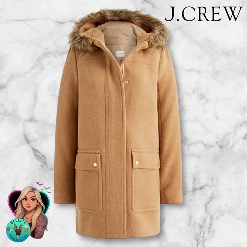 Crew vail parka pelliccia - j.crew,