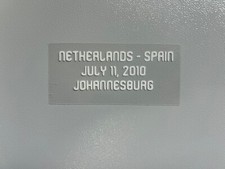 Match Details Patch Spain 2010 Johannesburg Goalkeepers