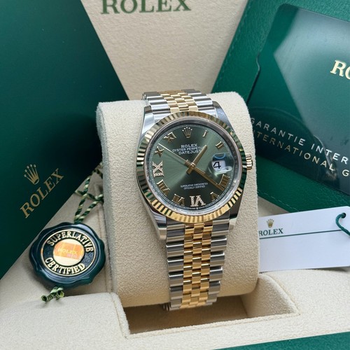 Rolex datejust bicolore - datejust,