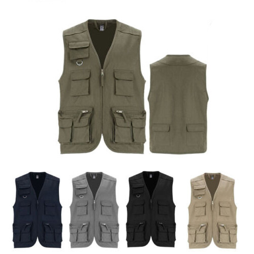 Gilet smanicato multitasca - smanicato,