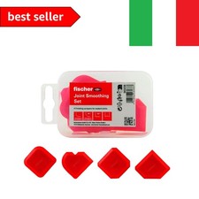 Fischer Set Spatole per Silicone per una Applicazione e Stesura Elegante e Pr...