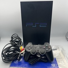 Console SONY PLAYSTATION 2 FAT PS2 con CONTROLLER DUALSHOCK- CAVI E ISTRUZIONI