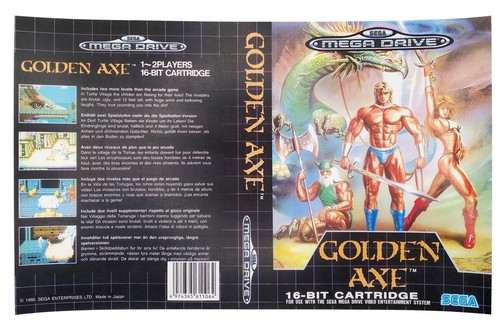 Cover ricambio golden axe - di,
