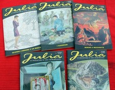 5 numeri JULIA n.45-52-55-57-71 Sergio Bonelli Editore 2002-2003-2004 COME NUOVI