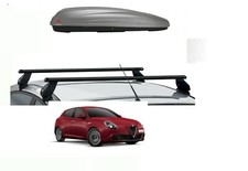 BOX AUTO PORTATUTTO G3 KRONO 480+BARRE ACCIAIO ALFA ROMEO GIULIETTA ANNO 2019