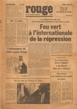 Giornale Francese ROUGE 2 Juin