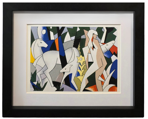 Roy lichtenstein scena - "scena, della