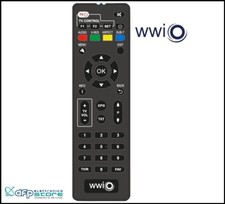 Telecomando Originale Decoder Digitale Terrestre WWIO TRINITY T2 TV STICK V2 