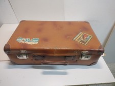 VALIGIA  DI Cartone  Antica IDEALE PER BAULE AUTO D'EPOCA.Lun 55x32H 15cm