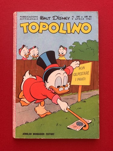 Topolino 280 prima - topolino, edizione
