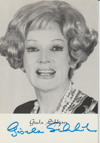 Gisela schlüter orig - orig, sign