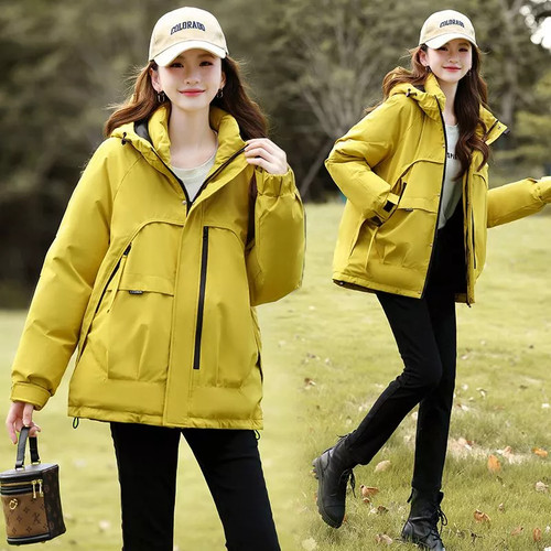 Giacca invernale giallo senape - invernale,