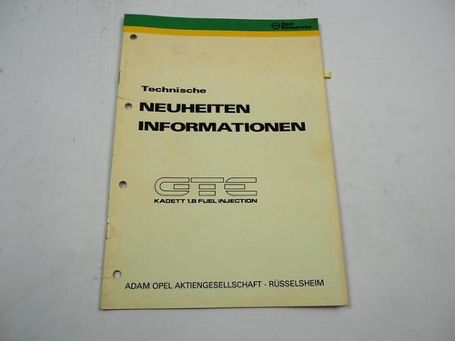 Opel kadett gte fuel - gte,