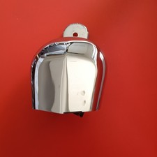 CLACSON COMPLETO COWBELL 110 DB CROMATO HARLEY DAVIDSON XL SPORTSTER Kuhglocke