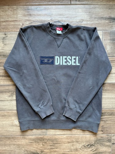 Diesel felpa uomo girocollo - diesel,