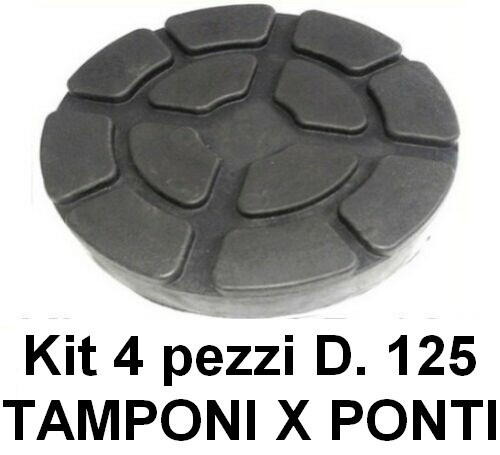 Kit pezzi tamponi gomma - pezzi, in