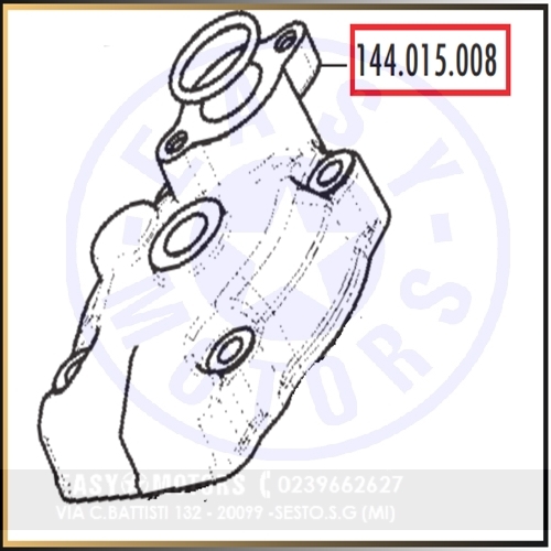 Polini 144 015 - 144.015.008, testa