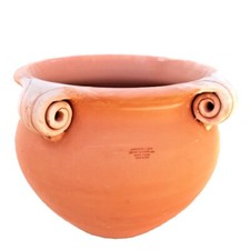 Vaso in Terracotta Deruta per pianta limoni palma fiori giardino terrazzo gelo