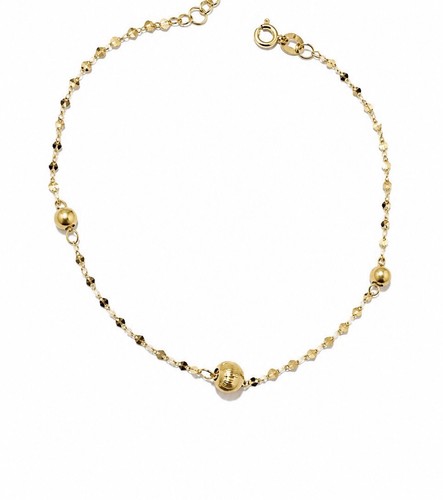 Bracciale fantasia con sfere - bracciale,
