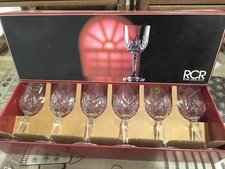 Set Servizio 6 Bicchieri di Cristallo RCR