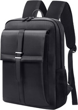 Zaino Uomo Antifurto, Zaino Porta PC Uomo Con Multi-Scomparti, Notebook, per Via