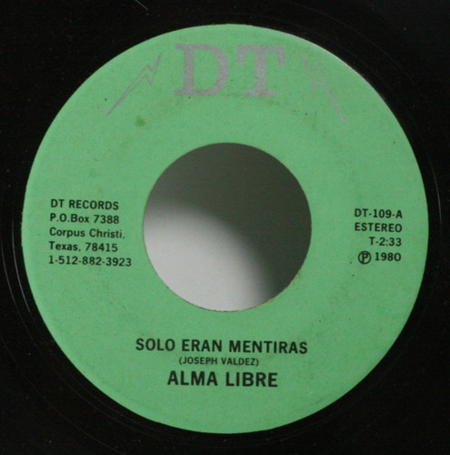 Alma libre solo - 7", eran