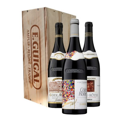 Trilogie guigal cote rotie - guigal, "la