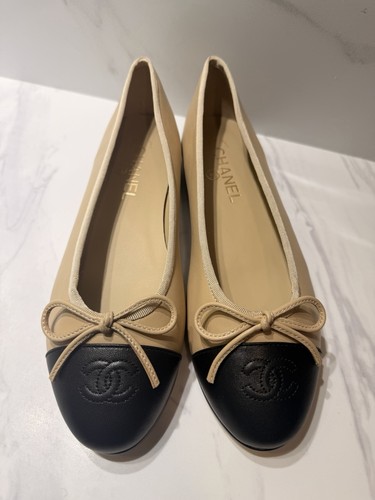 Ballerine chanel pelle - ballerine, in