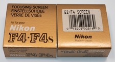 NIKON VETRINO DI MESSA A FUOCO FOCUSING SCREEN PER F4  F4S MODELLO G3