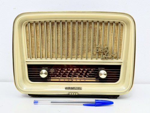 Radio valvole telefunken - a,