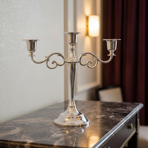 Candeliere bracci stile - candeliere, 5