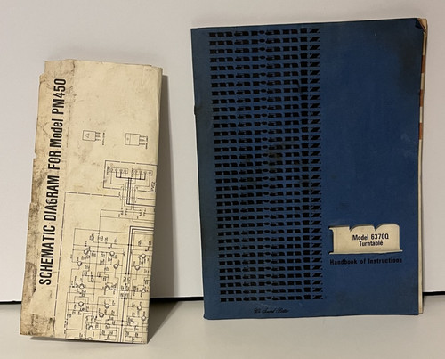 Manuale utente giradischi