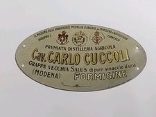 targa vintage epoca Grappa